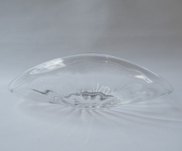 YOSHIHIRO NISHIYAMA - Glass Oval Bowl ①