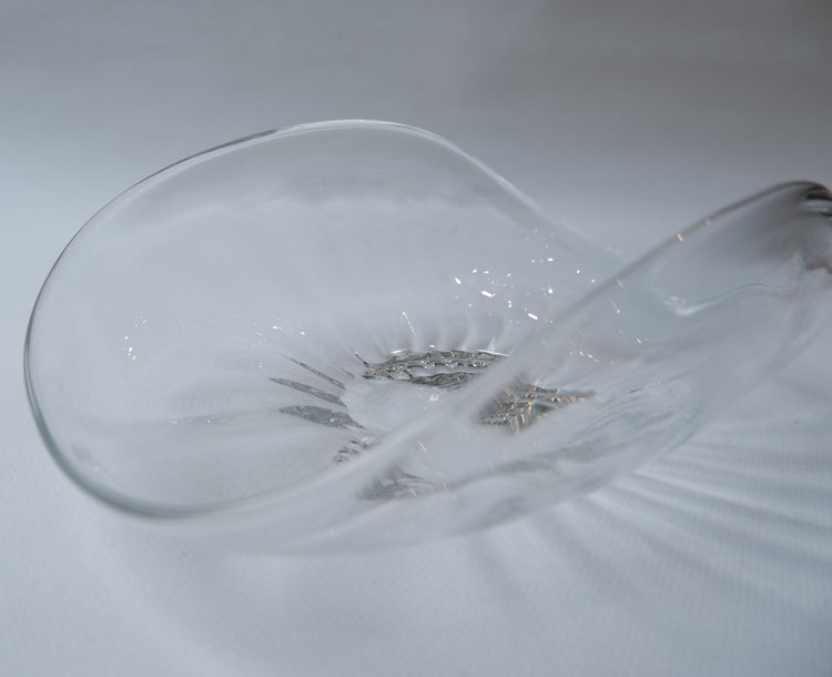 YOSHIHIRO NISHIYAMA - Glass Oval Bowl ①
