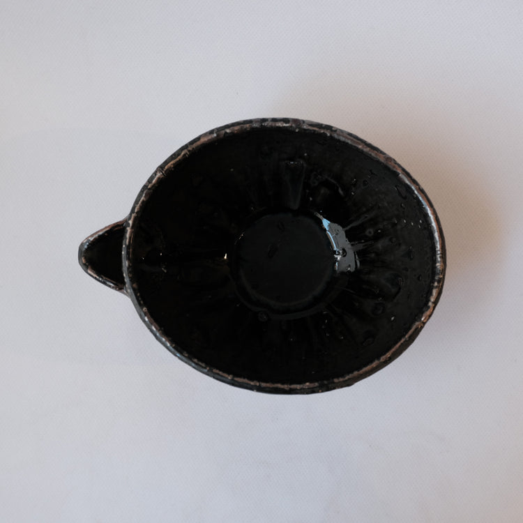 SHOHEI ONO - KUROGESHO LIPPED BOWL / KATAKUCHI