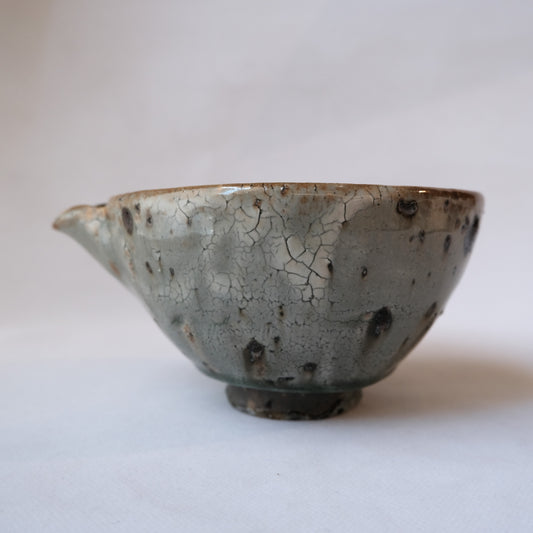 SHOHEI ONO - SHIROGESHO LIPPED BOWL / KATAKUCHI