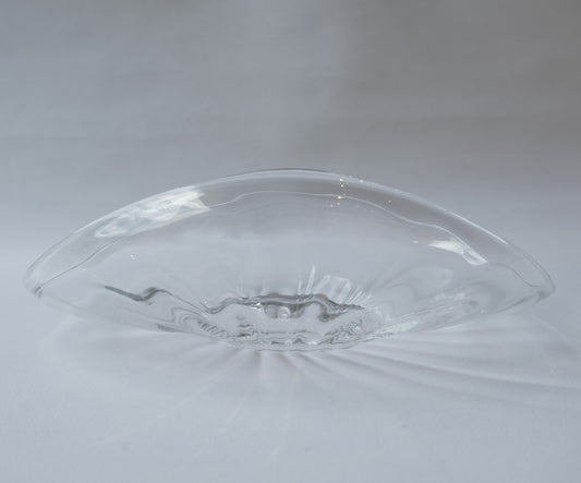 YOSHIHIRO NISHIYAMA - Glass Oval Bowl ①